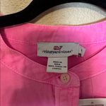 Vineyard Vines  Garment Dyed Margo shirt dress In Fuchsia Size 4 NWT Photo 4
