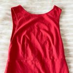 Forever 21  Red High Neck Open Back Mini Dress Sz M Photo 3