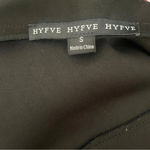 HYFVE Women's Black Vegan Suede Moto Jacket Small | EUC Photo 5