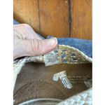 Toms  Cream Woven Crochet Boho Style Classic Slip On Shoes Womens 8 Photo 3