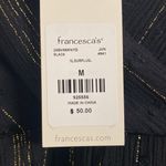 Francesca's Francesca’s Blue Rain black/gold mini dress Photo 7