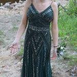David's Bridal Prom Dress Green Photo 0