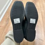 Clarks | NWT Lyrical Sky Black Leather Square Toe Buckle Ballet Flats, 7.5M Photo 6