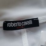 Roberto Cavalli NWT  White Chic Feminine Luxury Athleisure Leggings Size Medium Photo 3