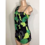New. Sky silk camo mini dress/shirt with Swarovski crystal strap. Normally $224 Green Photo 4
