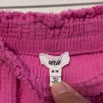 Aerie  High Waisted Pool to Party Pink Shorts Size Medium Photo 2