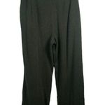 Lauren Ralph Lauren Women’s Wide Leg Knit Pants in Olive Green Size XL Photo 9