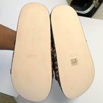 Good American New Leopard Chain Platform Slides 7.5 Photo 1