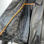 Interstate Leather Black Classic Biker Moto Insulated Jacket coat womens M Size M Photo 5