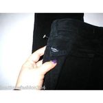 J Brand New $248 Jeans Womens Black Mid Straight Leg Velvet 805 Tall 28 Corduroy Photo 3