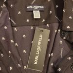 Karl Lagerfeld  Button Down Collared Blouse Size XS Photo 5