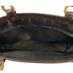 Women's Brown Wicker Large Purse Photo 3