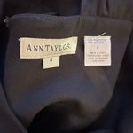 Ann Taylor  Maxi Cross Back Side Slit Sleeveless Dress. Black. Size 8 Photo 4