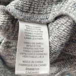 Rebecca Taylor Rebecca‎ Taylor Leather Long Sleeve Shirt Black Grey Size Small Photo 6