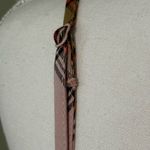 Sunday Best Pink Plaid Mini Dress size 6 Brown Photo 3