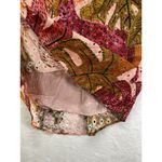 Kourt Robbie Eyelet Cotton Mini Dress‎ Tropical Print Sz XS Puffy Sleeve Photo 6