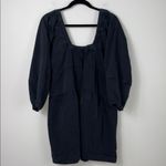 Free People  Lou Jean Babydoll Dress Long Sleeve Women’s Size Small Dark Gray Photo 8