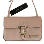 Tahari NWT Rose Gold Crossbody Mini Glamper 2018 Winter Holiday Collection Photo 0