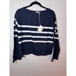 Faherty  Sport Jersey Shirt XS Long Sleeve Tee Cape May Stripe NWT $88 Photo 1