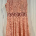 Jodi Kristopher  Pink Lace Dress Size‎ Small Photo 0