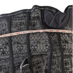 Retrofête Black Strapless Mel Sheer Lace Bustier Exposed Zip Front Size XL Photo 5