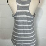 Marvel  Heroes Gray Striped Racerback Tank Top Photo 1