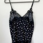 Victoria's Secret Victoria’s Secret Black Floral Camisole Lace Trim Cami Tank Top 90s Y2K ~ Size M Photo 1