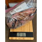 Oversized Bleached Plaid Flannel Shirt Women's Medium Grunge Hipster Pink Photo 9