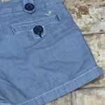 American Eagle  Blue Cotton Mid Rise 3.5” Inseam Pockets Size 2 Like New Photo 5