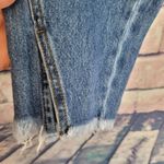 WHISTLES HIGH WAISTED SPLIT FRONT RAW ANKLE JEANS 29 Blue Photo 7