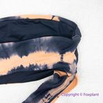 NEW Free People Martha Rey Harper tie dye bikini top, size M Black Size M Photo 5