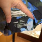 Aerie  x Ally Raisman Floral Garden Blue Green Sports Bra Size Small Photo 5