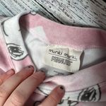 Munki Peanuts Snoopy Hearts Stars Pink Minky Velour Pajama Jogger Set Small Photo 2