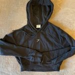 Gymshark  Cropped Hoodie Black Photo 0
