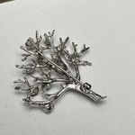 Rhinestone Tree Of Life Multi Color Silver Tone Brooch Pin Blue Purple Green Etc Photo 6