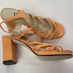 BP Vintage .‎ Lara Square Toe Sandal in Peach Size 7 Photo 0
