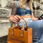 CLEAR SHOPPING BAG Orange Photo 4