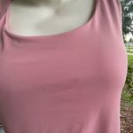 Pink Sleeveless Halter Sundress Size L Photo 9