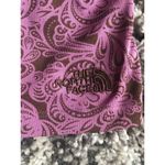 The North Face  Tank Top Sz S Purple paisley cross back gym yoga Vapor Wick bra Photo 5