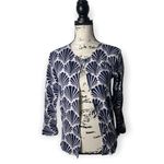 Merona shell print cardigan SZ M Photo 1
