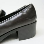 SO Vintage 90s  Suzzie Brown Heeled Loafers Photo 4