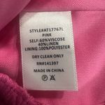 ASTR  The Label Corset Top Women's Small Pink Linen Sweetheart Neck Off Shoulder Photo 5