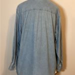 MIAMI DOLPHINS DENIM BUTTON DOWN SHIRT NFL MENS SMALL VINTAGE UNISEX Blue Size undefined Photo 3