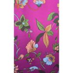 W5 ANTHROPOLOGIE Women's Floral Flowy Casual Sheer Top Blouse Large Photo 2