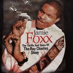 NEW VINTAGE 00s The Ray Charles Story Graphic Movie Rap Tee Black Shirt T Y2K Size XS Photo 5