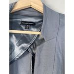 Universal Standard Miranda Smoking Jacket Gray Blazer Size XS ($215) Office Photo 13