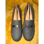 Dr Scholls Rate Up Bit Grey Loafer Heels Women's Size 11 M Block Heel, NIB Gray Photo 5