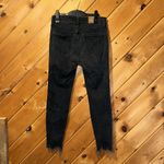 Madewell 9" Mid-Rise Skinny Jeans in Berkeley Black: Button-Through Edititon Photo 8