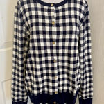 Draper James  Gingham Cardigan Photo 0