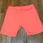 SKIMS Size XL Neon Orange fits everybody biker shorts limited edition women's Photo 2